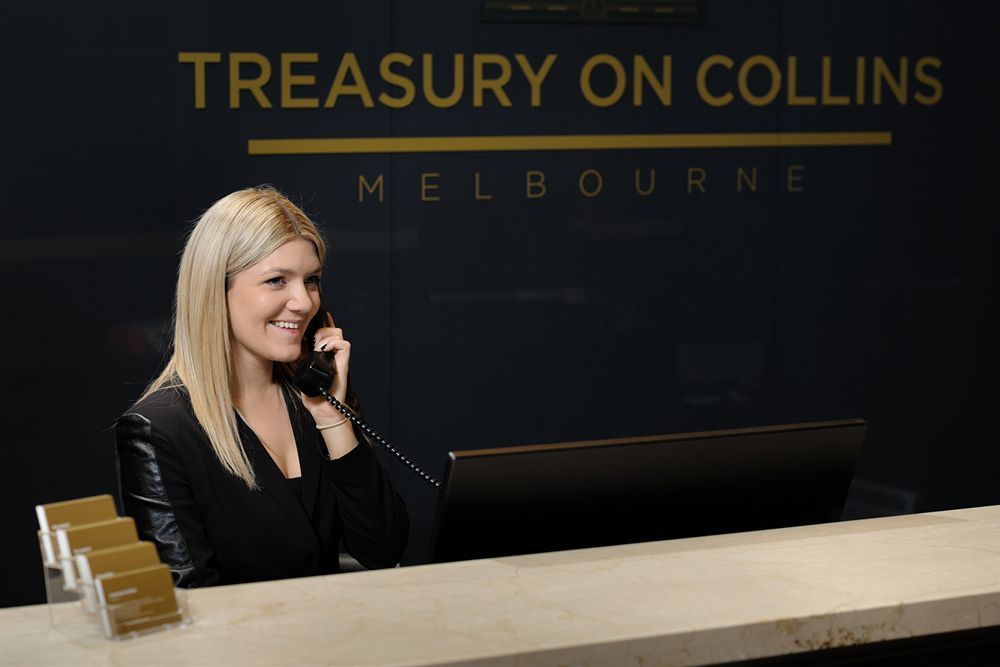Treasury On Collins Hotel Melbourne Exterior foto